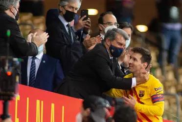 El presidente del Fc Barcelona disparó con munición gruesa al referirse a la partida del astro argentino a la institución parisina "todo indica que ya tenía la oferta del PSG", aseveró Laporta. ¿Cómo recibirá las declaraciones el argentino?