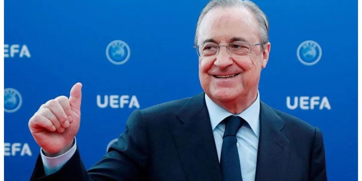 El presidente del Real Madrid agradece le gesto de uno de los jugadores más destacados del plantel.