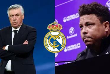 El presidente del Valladolid no estaría para nada contento con el empate que acaba de darse en el Santiago Bernabeú.