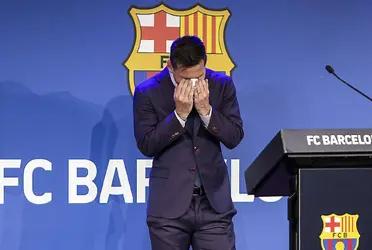 El presidente de FC Barcelona Joan Laporta está abocado en otra cosa mientras demora el regreso de Lionel Messi