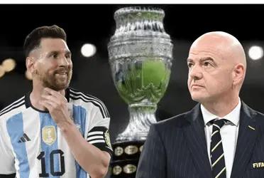 El presidente de la FIFA sueña con ver al astro argentino por varios mundiales más, aunque la Pulga puede cortar con las ilusiones del mandamás con un encuentro más que especial