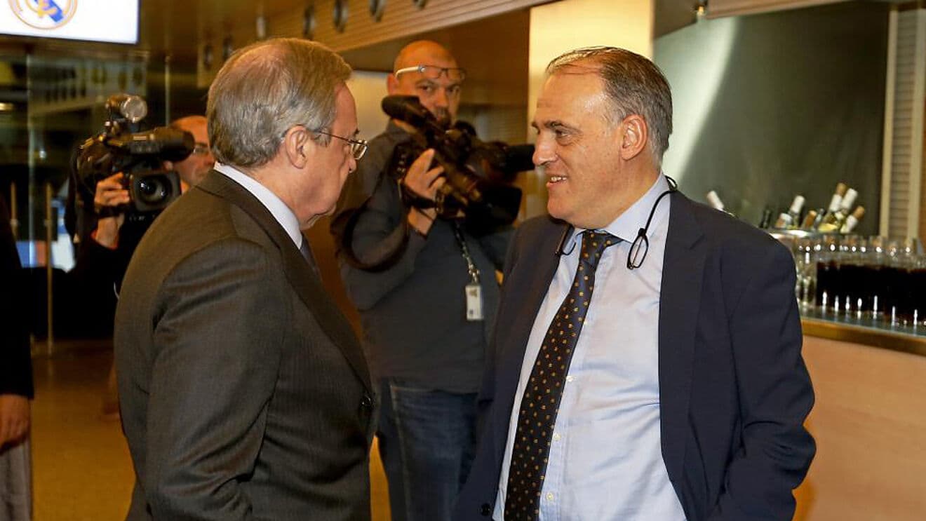 El presidente de La Liga se mostró pesimista sobre las opciones del club azulgrana de fichar al noruego. Pero en cambio, cree que el equipo merengue si puede contratarlo.