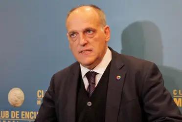 El presidente de LaLiga amenaza a los dos más poderosos.