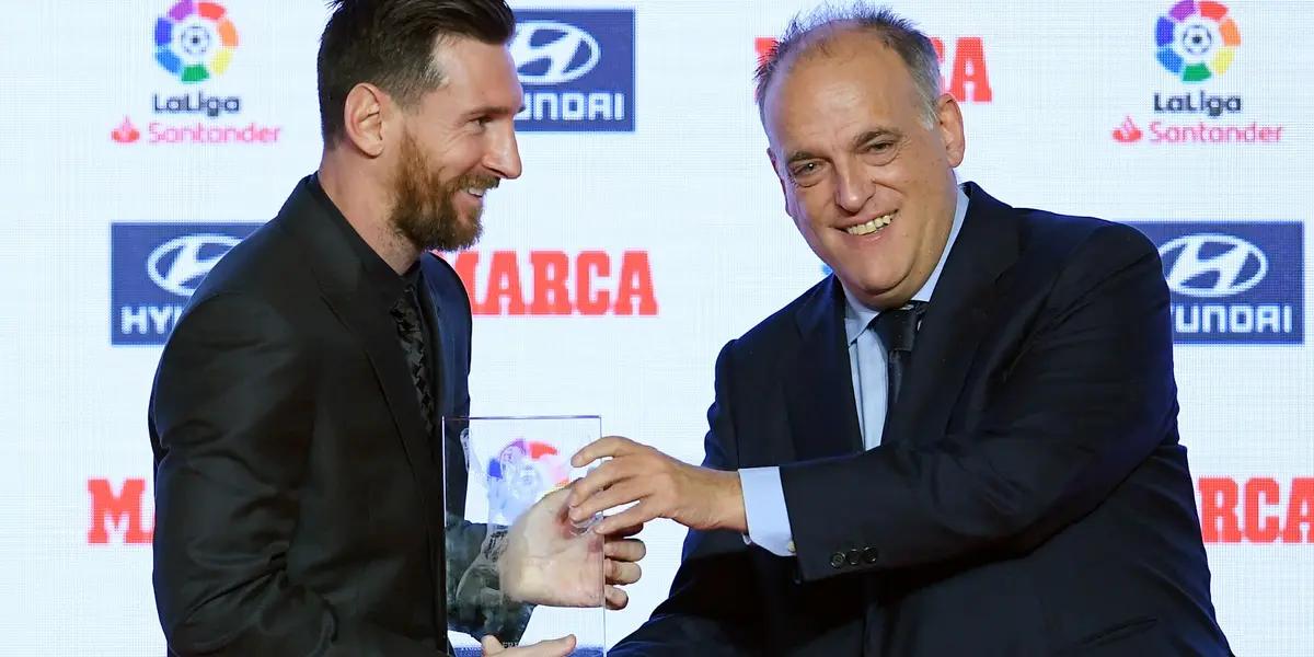 El presidente de LaLiga será muy riguroso con las cuentas del Barca.