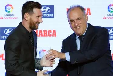 El presidente de LaLiga será muy riguroso con las cuentas del Barca.