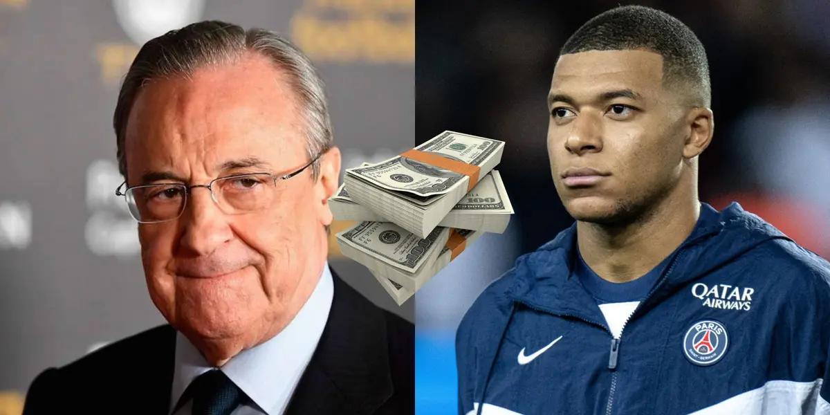 El presidente madridista quiere atraer al francés a fichar por el Madrid el próximo año.