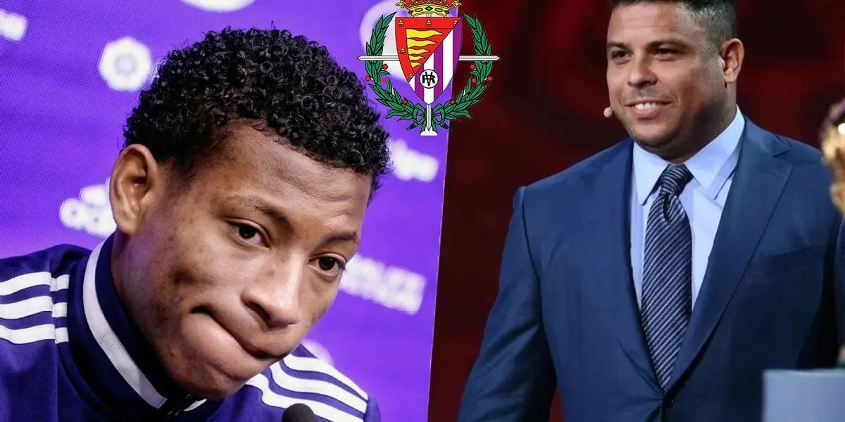 El presidente de Real Valladolid tuvo un gesto que no habría caído nada bien en el seno de la estrella ecuatoriana.