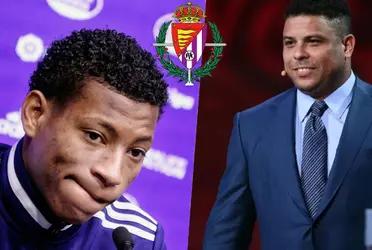 El presidente de Real Valladolid tuvo un gesto que no habría caído nada bien en el seno de la estrella ecuatoriana.