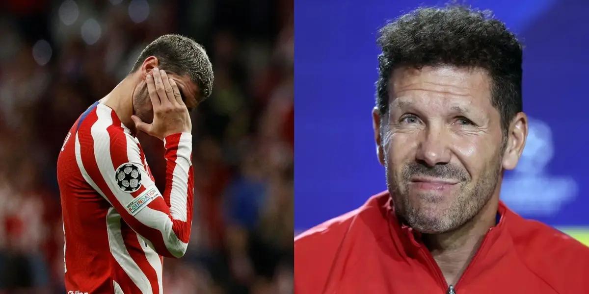 El progenitor de este joven futbolista cree que el Cholo es un mal DT para los delanteros.