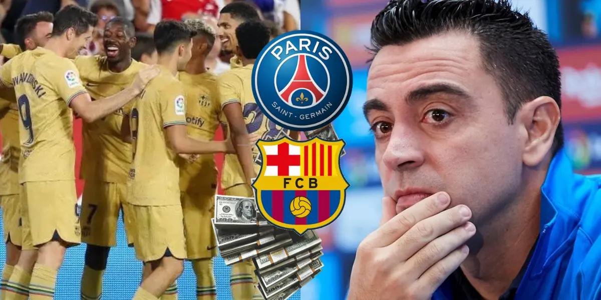 El PSG buscaría robarse al favorito de Xavi prácticamente gratis.