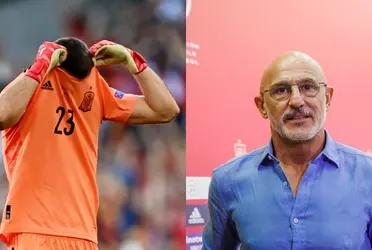 El puesto del arquero es la gran duda que tiene el entrenador este sábado.