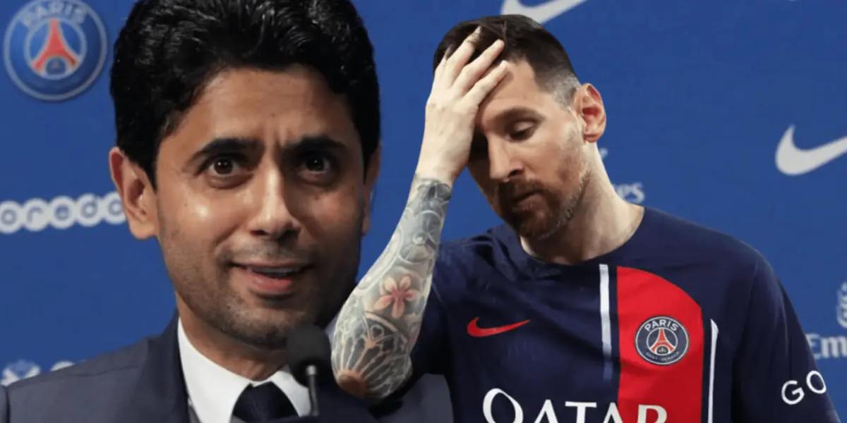 El qatarí salió al cruce con el argentino campeón del mundo y contradijo sus quejas