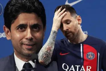 El qatarí salió al cruce con el argentino campeón del mundo y contradijo sus quejas