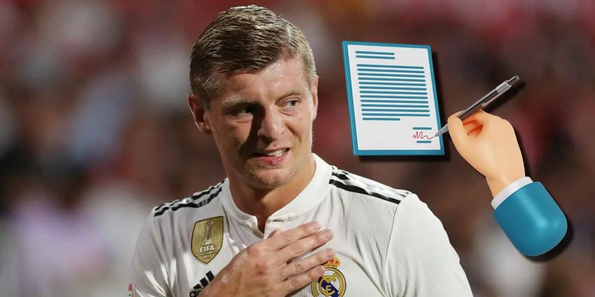 El Real Madrid considera a Toni Kroos una pieza fundamental, por lo que no quieren que se retire pronto