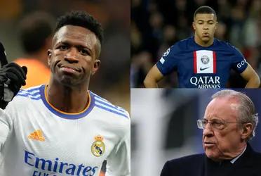 El Real Madrid decide traicionar a Kylian Mbappé y Vinicius Júnior se relame.