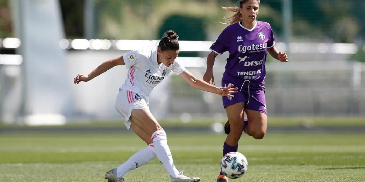 El Real Madrid Femenino derrotó al Unión Deportiva Granadilla Tenerife Sur por 2 a 0 con goles de Rocío Galvez y Maite Oroz. El partido correspondía al pendiente de la fecha 17 de la Liga Iberdrola.
