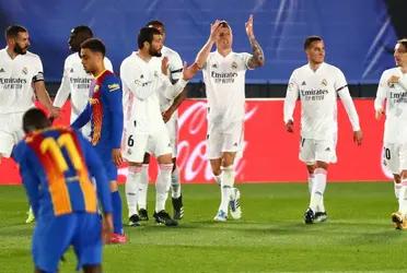 El Real Madrid fue goleado de visitante.