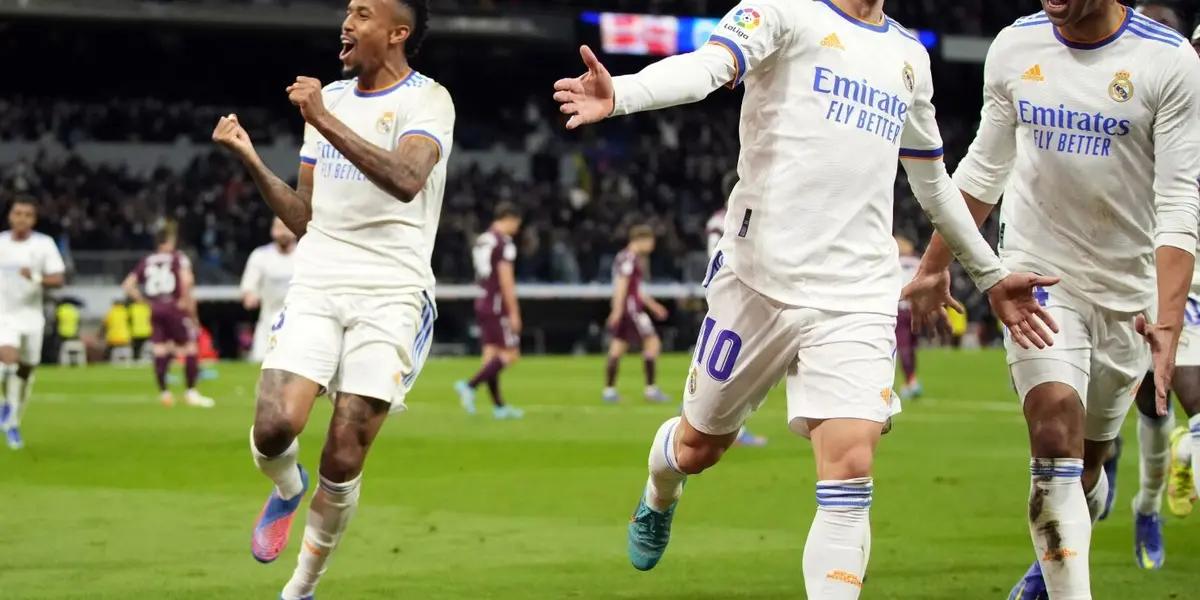 El Real Madrid gana al cabo de los primeros minutos frente al Sevilla