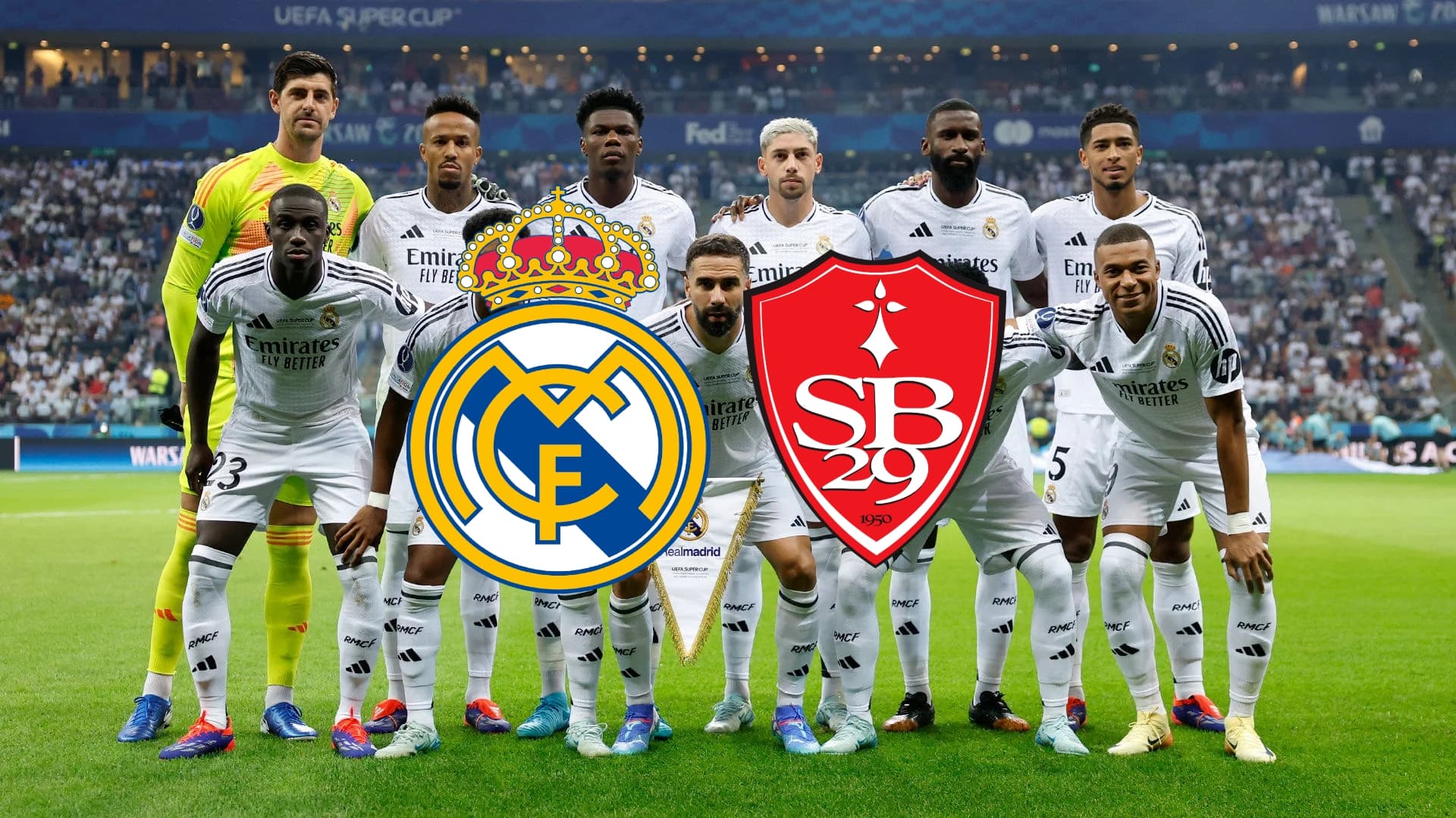 El Real Madrid jugará contra el Brest en Francia y necesita ganar el partido para intentar entrar entre los 8 primeros