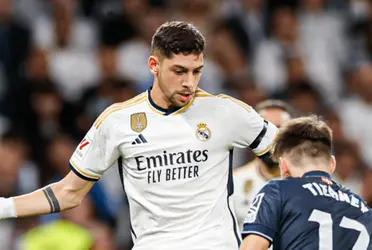 El Real Madrid llega al empate gracias a Federico Valverde, quien le da el 1 a 1 parcial al merengue en el Santiago Bernabéu
