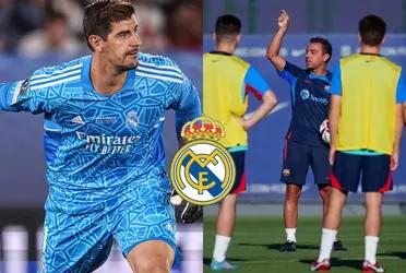 El Real Madrid quiere si o si a Courtois custodiando la valla ante Barcelona.