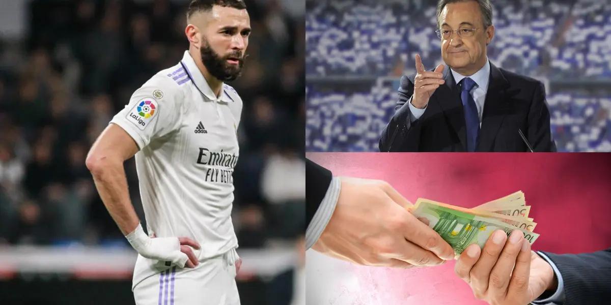 El Real Madrid se está planteando reemplazar a Karim Benzema tras pedir un aumento de sueldo.
