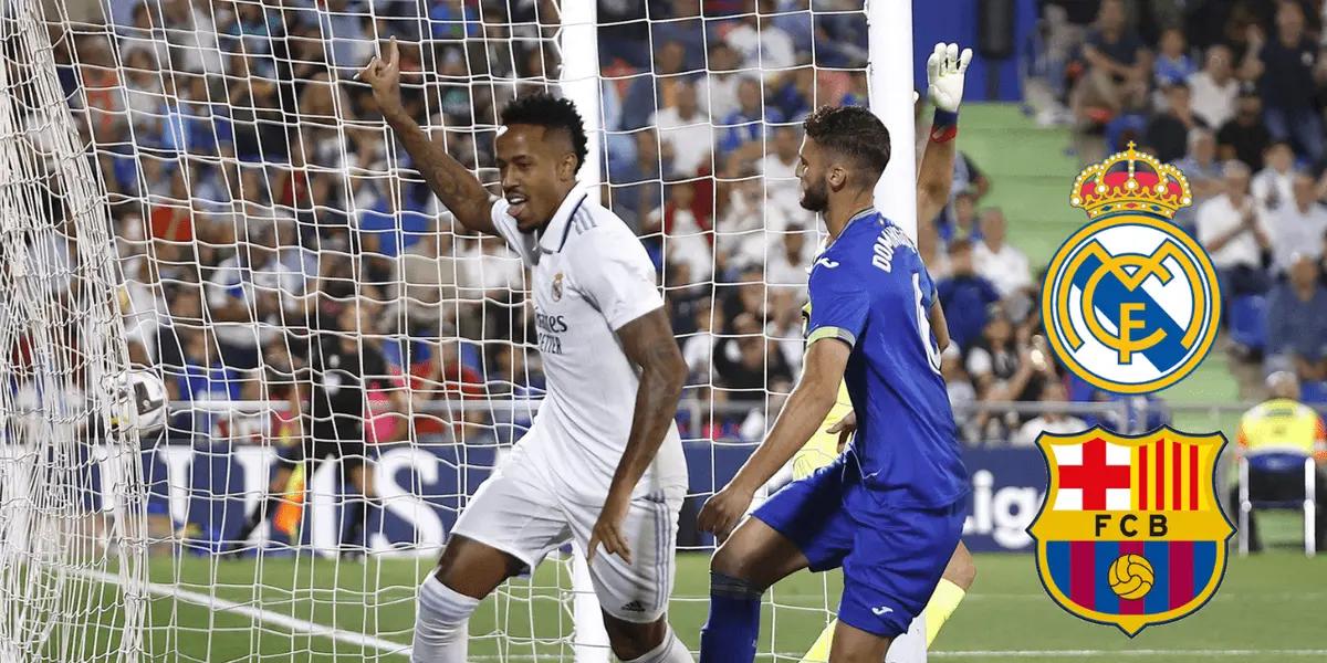 El Real Madrid se impuso por 1-0 ante Getafe y obliga al Barcelona a ganar contra Celta de Vigo.