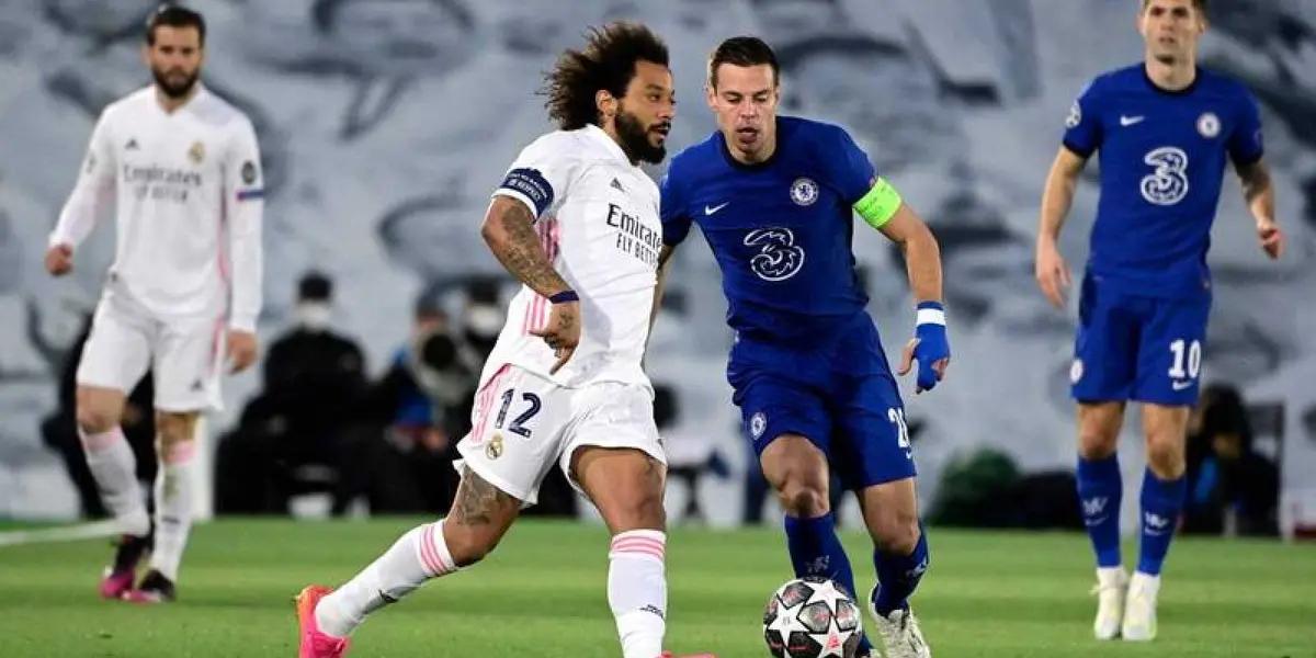 El Real Madrid se impuso en el partido de IDA por tres a uno ante el Chelsea FC. A continuación, las estadísticas del partido.