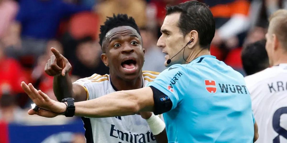 El Real Madrid tomó esta medida con Vinicius, por sus actitudes con los árbitros