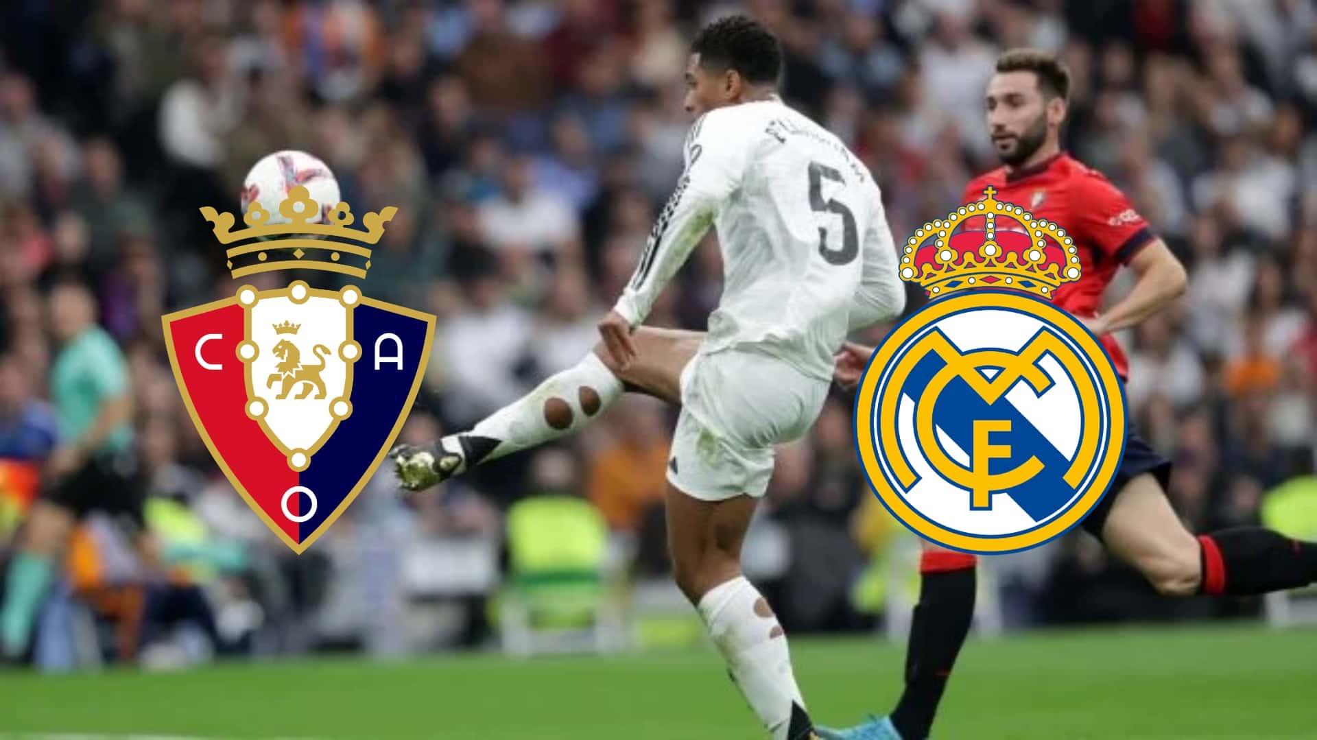 El Real Madrid visita El Sadar en busca de una nueva victoria en campeonato liguero