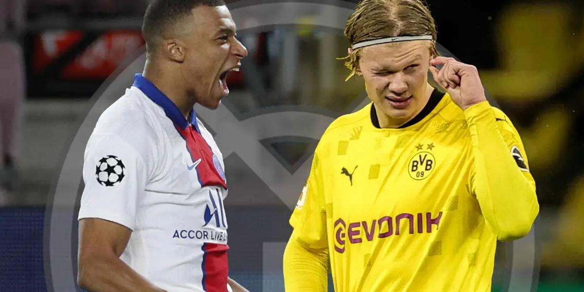 El Real prioriza la llegada de Mbappe y se baja de la disputa por Haaland.