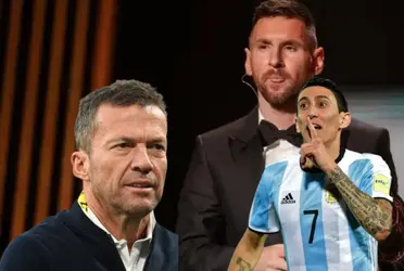 El referente histórico de la selección alemana criticó la entrega del octavo balón de oro a Messi, pero su compañero saltó en su defensa