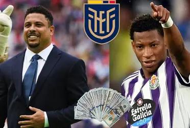 El reloj empieza a jugarle en contra a Ronaldo Nazario en la carrera por quedarse con la ficha de Gonzalo Plata. Asi que deberá maximizar los recursos para no perderlo.