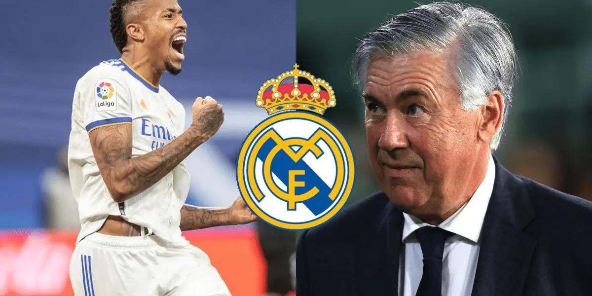 El rendimiento de Militao ante Getafe le genera presión a Ancelotti.