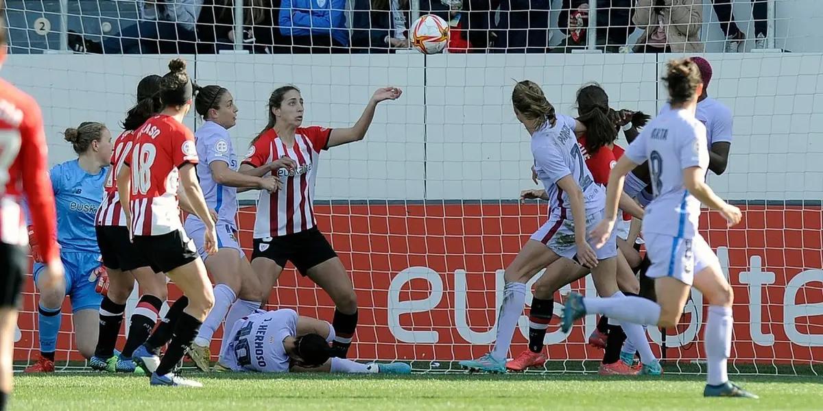 El representativo femenino del Fútbol Club Barcelona no detiene su marcha y es más líder que nunca de la Copa Iberdrola tras imponerse categóticamente por tres a cero ante el Athletic Club Femenino en Bilbao.