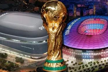 El Santiago Bernabéu sería la opción uno para la final del Mundial del 2030, mientras el Camp Nou espera estos cotejos