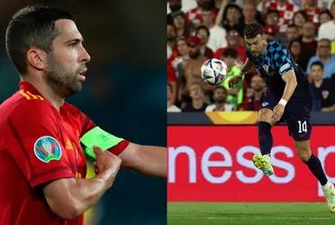 El seleccionado español mantuvo un encuentro caliente con los croatas.