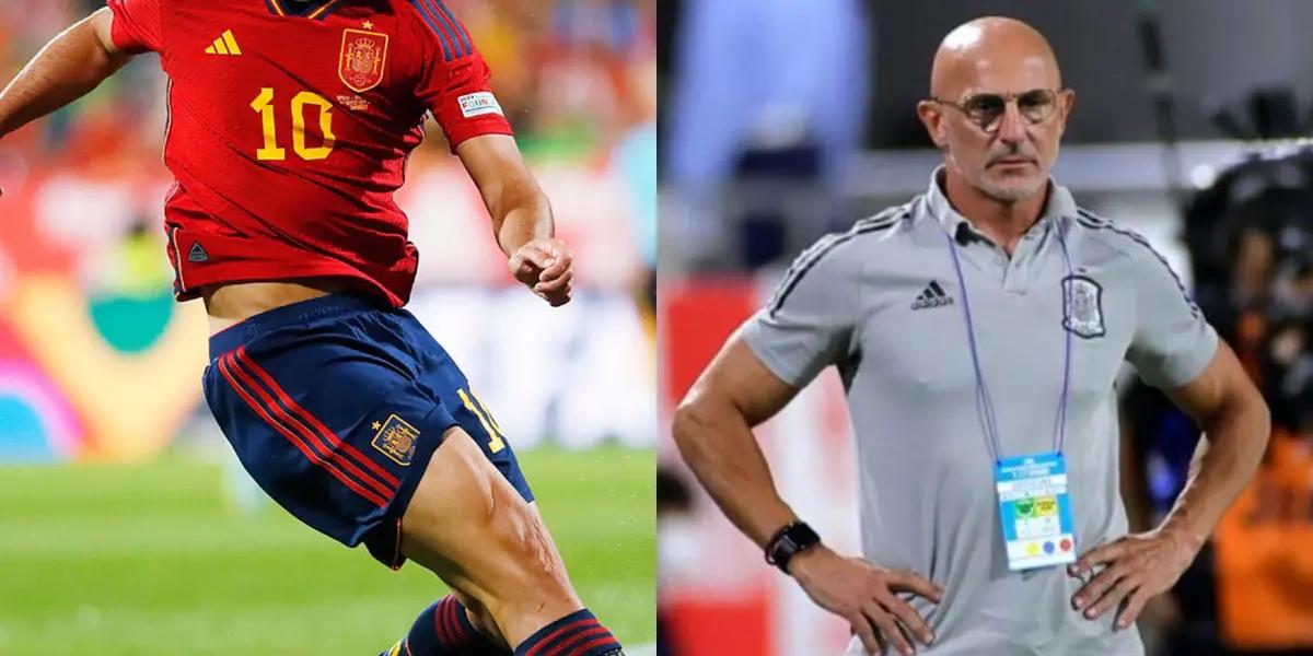 El seleccionado español no solo modificará ese número, sino que habrá otros más.