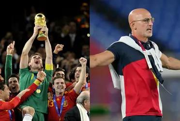 El seleccionador español fue duramente criticado tras la derrota.