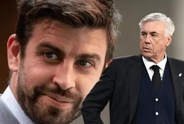 El siempre polémico Piqué menospreció la última Champions obtenida por el Madrid y el entrenador italiano le respondió.