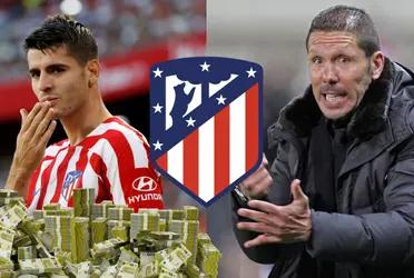 El sueldo que exigiría Morata para jugar en Atleti
