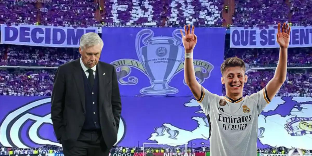 El talentoso jugador turco pudo hacer su estreno con los Merengues, pero los fanáticos repudiaron al joven argentino por una situación particular