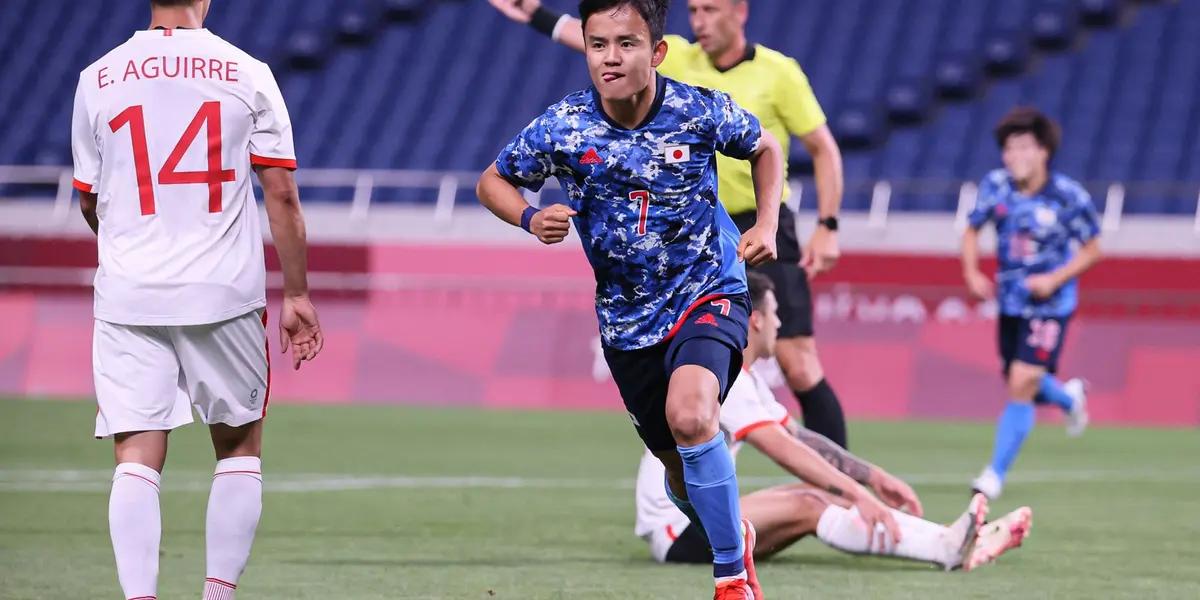 El talentoso nipón es una de las figuras de la Selección de Japón en los Juegos Olímpicos de Tokio 2020. Completó una fase de grupos impecable, despachándose con tres goles en igual cantidad de partidos y busca ser considerado por la Casa Blanca.