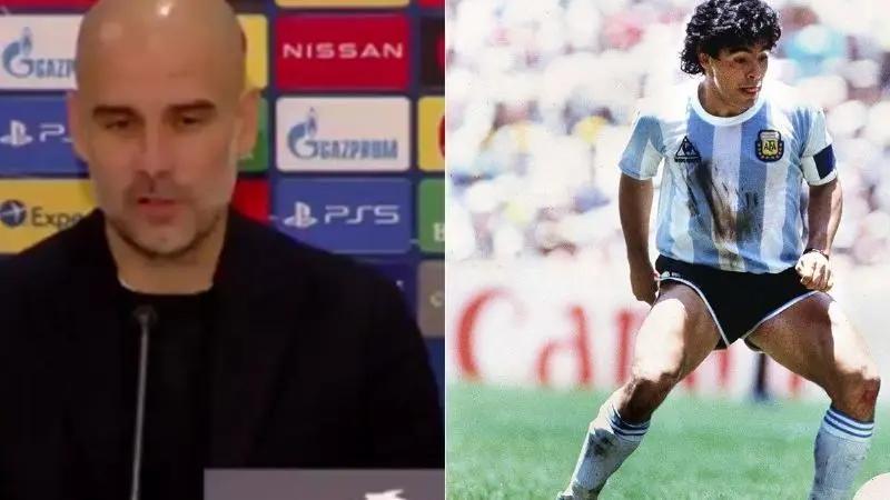 El técnico catalán dedicó unas palabras a Diego tras su fallecimiento.