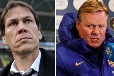 El técnico del Barca le respondió a Rudi García.