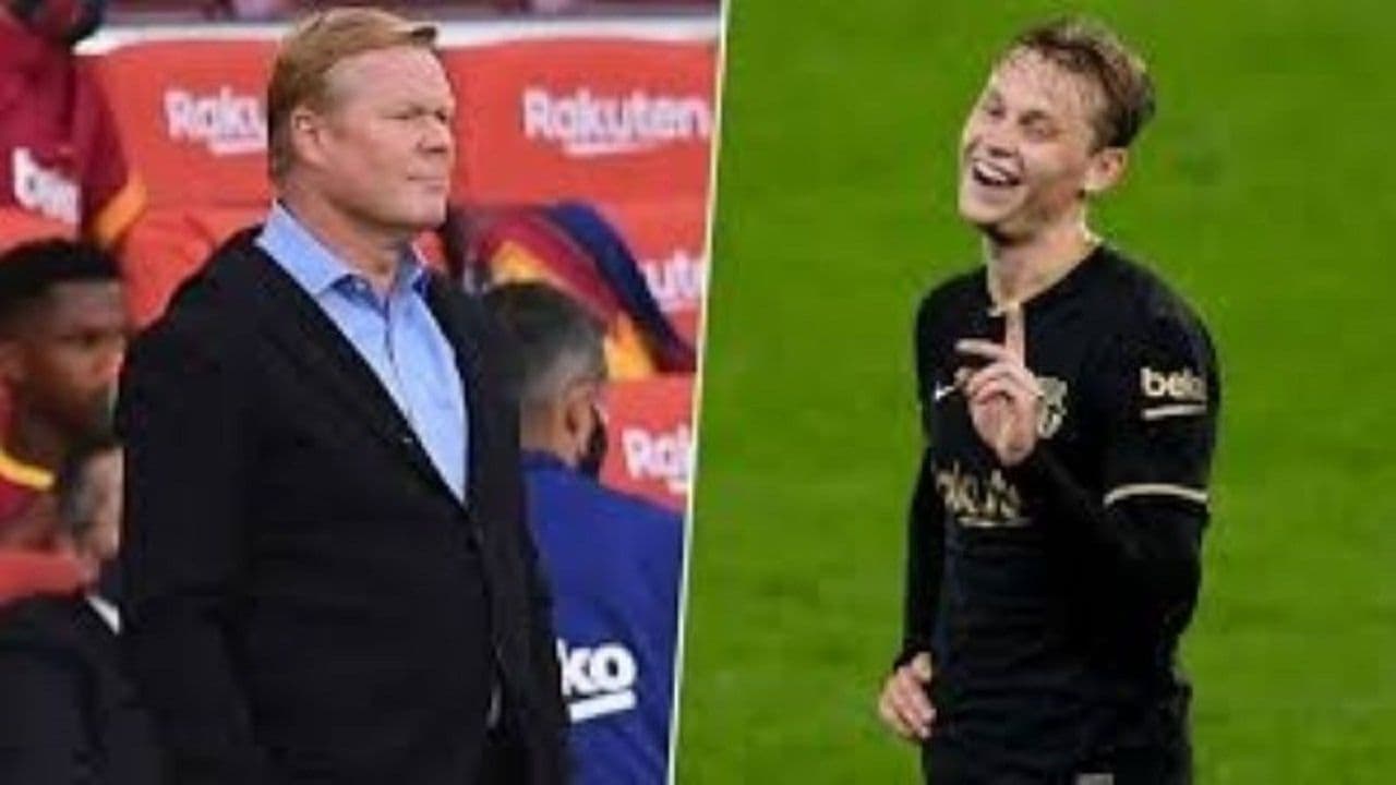 El técnico del Barca tuvo gratas palabras para con De Jong.