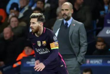 El técnico español quiere a Lionel Messi como parte de su nuevo proyecto