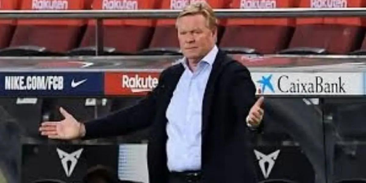 El técnico holandés está muy molesto con la falta de efectividad.