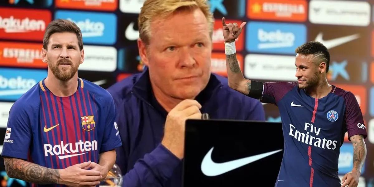 El técnico holandés habló en conferencia de prensa sobre la posible llegada del jugador brasilero.