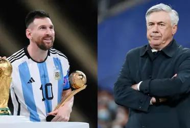 El técnico italiano ha asegurado que de su boca nunca va a salir que Messi es el mejor de la historia.